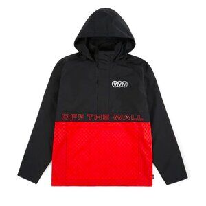 Vans Jacket Triple Circle Black Anorak New